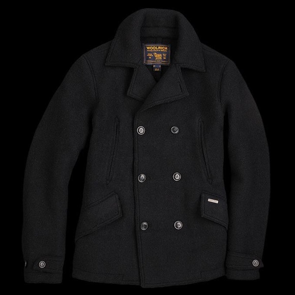 ⭐️HP⭐️Woolrich Wool Peacoat (Men’s) - Picture 5 of 13